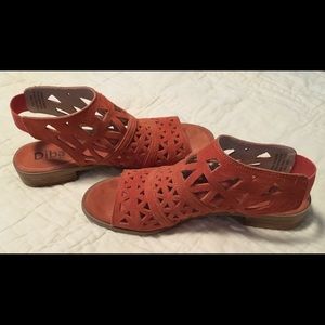 Diba Dreamer Suede Cutout Sandal